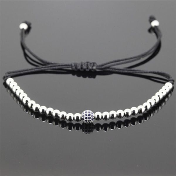 charm bracelets 1pcs men weaving bracelet gold-color 4mm round beads & 6mm micro pave cz braiding macrame women, Golden;silver
charm bracelets 1pcs men weaving bracelet gold-color 4mm round beads & 6mm micro pave cz braiding macrame women, Golden;silver