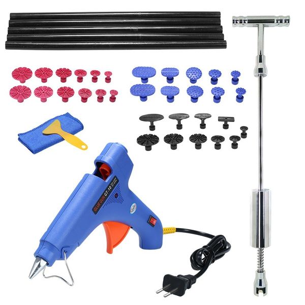 paintless dent puller slide hammer repair removal hail glue gun tools kit car
paintless dent puller slide hammer repair removal hail glue gun tools kit car