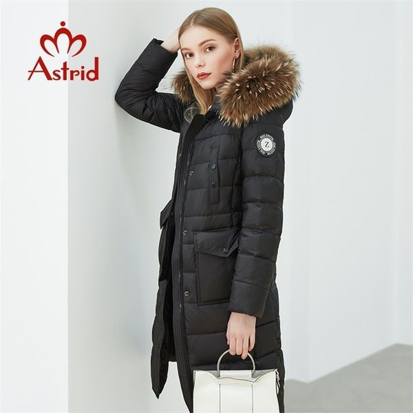 astrid new winter women's coat women long warm parka fashion black jacket with fox fur hood pocket female clothing zr-7266 201210
astrid new winter women's coat women long warm parka fashion black jacket with fox fur hood pocket female clothing zr-7266 201210