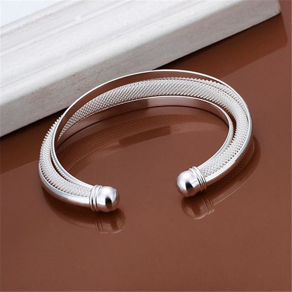 factory direct silver color jewelry fashion noble stylish simplicity female hypotenuse mesh bangles b019 h bbypwz, Black
factory direct silver color jewelry fashion noble stylish simplicity female hypotenuse mesh bangles b019 h bbypwz, Black