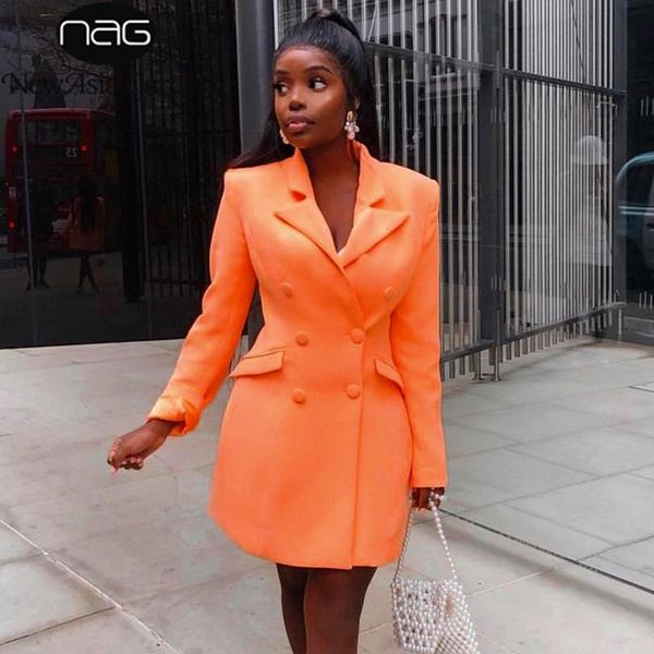 newasia orange blazer dress women notched pocket long blazer 2020 new elegant office ladies double breasted autumn dress, White;black
newasia orange blazer dress women notched pocket long blazer 2020 new elegant office ladies double breasted autumn dress, White;black