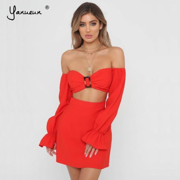 yanueun women strapless off the shoulder long sleeve solid two piece set women summer new short zipper short dress1, White
yanueun women strapless off the shoulder long sleeve solid two piece set women summer new short zipper short dress1, White
