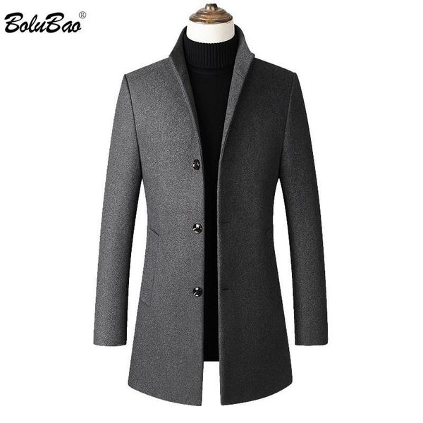 bolubao wool blend coat men fashion men's solid long section overcoat winter luxurious stand collar wool coats male, Black
bolubao wool blend coat men fashion men's solid long section overcoat winter luxurious stand collar wool coats male, Black