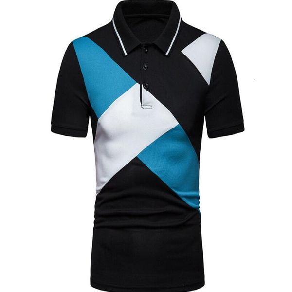 new men's high-quality simple color youth fashion casual lapel polo shirt, White;black
new men's high-quality simple color youth fashion casual lapel polo shirt, White;black