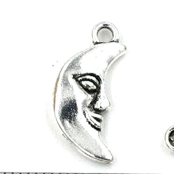 moon alloy charm pendants for jewelry making, earrings, necklace and bracelet 19*9mm antique silver 100pcs, Bronze;silver
moon alloy charm pendants for jewelry making, earrings, necklace and bracelet 19*9mm antique silver 100pcs, Bronze;silver