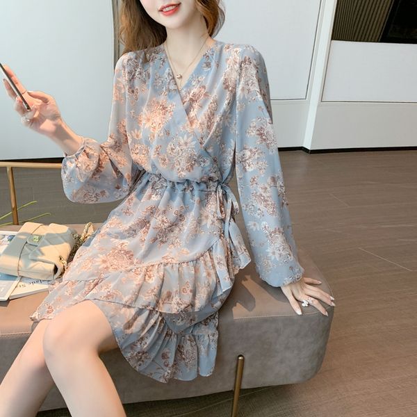 осень 2020 dresschiffon маленькая фея новый v-образный вырез цветочные dresswomen с рябить донные осень 2020 новый v-образным вырезом цветоч, Black;gray
осень 2020 dresschiffon маленькая фея новый v-образный вырез цветочные dresswomen с рябить донные осень 2020 новый v-образным вырезом цветоч, Black;gray