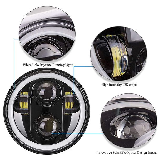 selling mini headlamp 5.75 inch halo ring car headlight 45w davidson led motorcycle headlight kit
selling mini headlamp 5.75 inch halo ring car headlight 45w davidson led motorcycle headlight kit