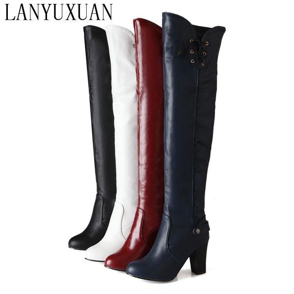 boots botas mujer sale 2021 big size 34-43 women knee high chunky heels round toe spring autumn shoes less platform 7022, Black
boots botas mujer sale 2021 big size 34-43 women knee high chunky heels round toe spring autumn shoes less platform 7022, Black