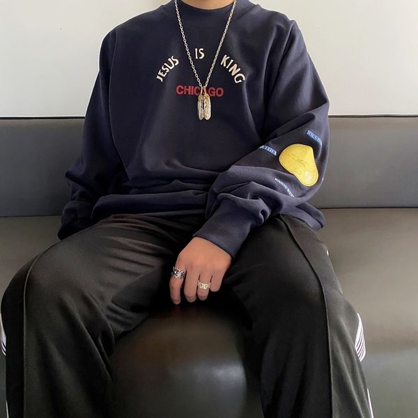 cpfm kanye jesus is king chicago limited fog high street round neck long sleeve sweater
cpfm kanye jesus is king chicago limited fog high street round neck long sleeve sweater