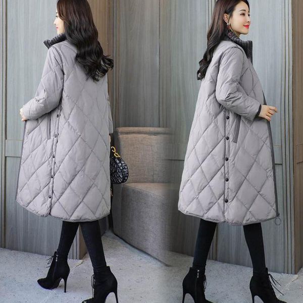 women's down & parkas winter jacket women coat female autumn warm woman long korean style cotton jackets clothing 2021 wpy1139, Black
women's down & parkas winter jacket women coat female autumn warm woman long korean style cotton jackets clothing 2021 wpy1139, Black