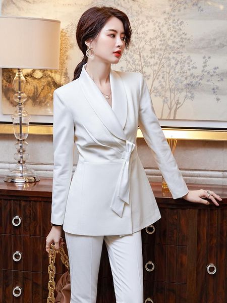 elegant white formal women business suits with pants and jackets coat fall winter styles office ladies blazers pantsuits
elegant white formal women business suits with pants and jackets coat fall winter styles office ladies blazers pantsuits