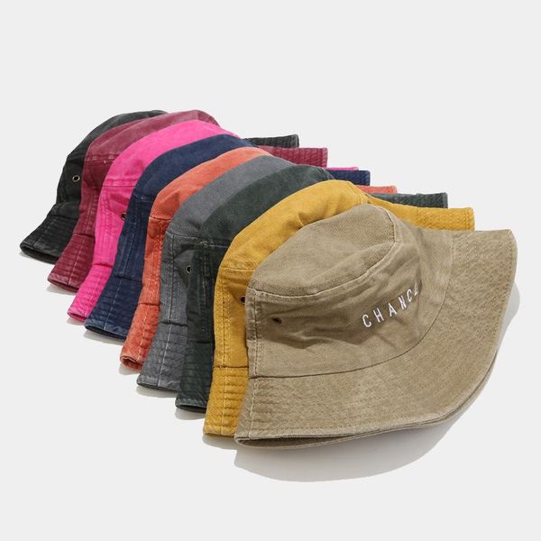 vintage washed cotton canvas denim bucket hat casual outdoor fishing hiking safari boonie hat., Blue;gray
vintage washed cotton canvas denim bucket hat casual outdoor fishing hiking safari boonie hat., Blue;gray