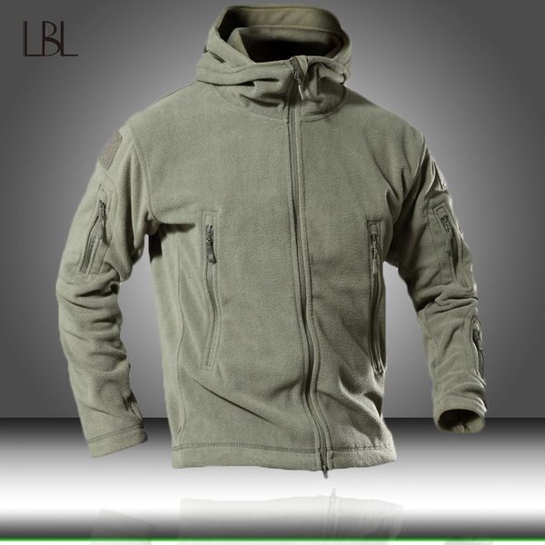 military men fleece tactical softshell jacket thermal hooded outerwear coat army mens clothes, Black;brown
military men fleece tactical softshell jacket thermal hooded outerwear coat army mens clothes, Black;brown