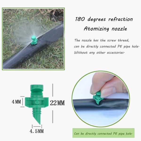 100pcs nozzle garden sprinklers 180 degrees nozzle for cloning machine hydroponic garden watering irrigation
100pcs nozzle garden sprinklers 180 degrees nozzle for cloning machine hydroponic garden watering irrigation