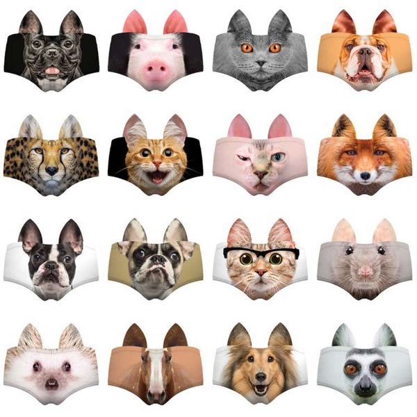 cat dog pug fox animal funny print ear panties female kawaii lovely underwear push up briefs women lingerie thongs, Black;pink
cat dog pug fox animal funny print ear panties female kawaii lovely underwear push up briefs women lingerie thongs, Black;pink
