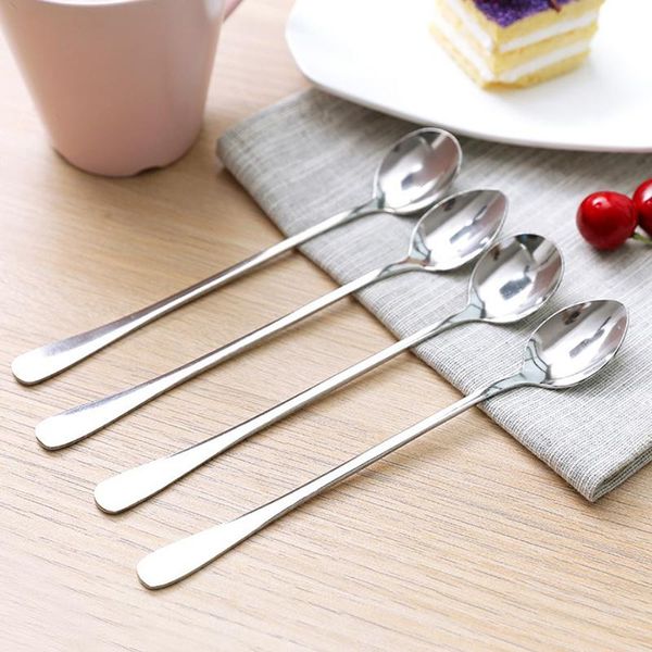 long handled spoon stainless steel coffee spoon simple teaspoon cocktail stirringt ice spoon bar tool h bbyooe
long handled spoon stainless steel coffee spoon simple teaspoon cocktail stirringt ice spoon bar tool h bbyooe