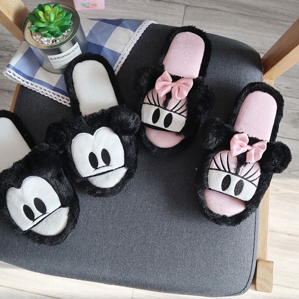 girl indoor cute duck cartoon character open toes woman finn plush shoes slippers children home decor y200624, Black
girl indoor cute duck cartoon character open toes woman finn plush shoes slippers children home decor y200624, Black