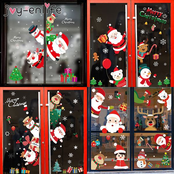1pcs merry stickers for christmas decoration new year windows santa claus elk glass wall sticker window home q1112
1pcs merry stickers for christmas decoration new year windows santa claus elk glass wall sticker window home q1112