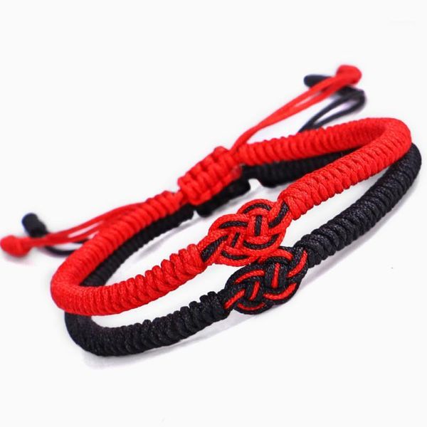 beaded, strands lucky rope bracelet hand-woven chinese knot red for women men1, Black
beaded, strands lucky rope bracelet hand-woven chinese knot red for women men1, Black