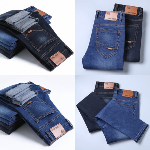 factory oem men's business casual jeans slim all-match micro-elastic 28-40 size two colors available. q0105, Black;white
factory oem men's business casual jeans slim all-match micro-elastic 28-40 size two colors available. q0105, Black;white