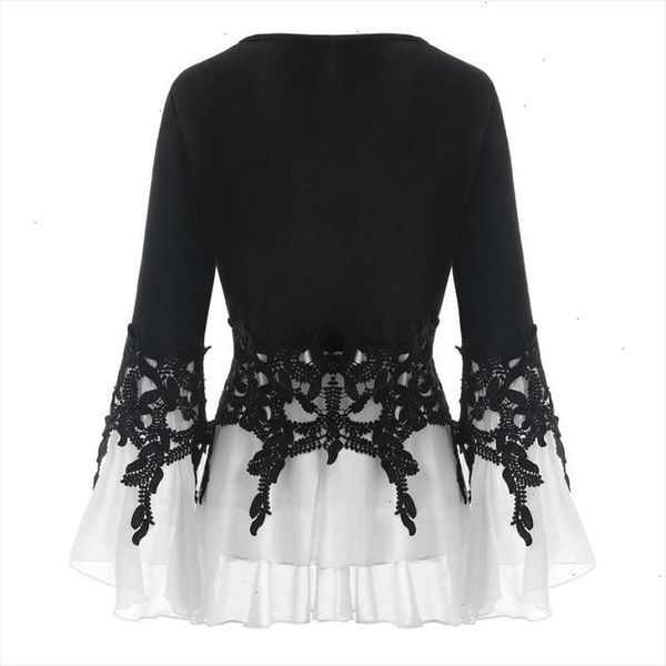 plus big size womens blouses autumn casual applique flowy v neck long sleeve chiffon blouse blusa feminina 2020 new, White
plus big size womens blouses autumn casual applique flowy v neck long sleeve chiffon blouse blusa feminina 2020 new, White