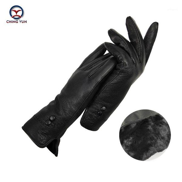 five fingers gloves chingyun women quality soft thick winter autumn ladies fashion genuine leather real hair warm button glove1, Blue;gray
five fingers gloves chingyun women quality soft thick winter autumn ladies fashion genuine leather real hair warm button glove1, Blue;gray
