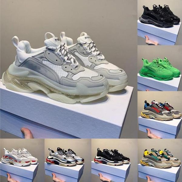 2020 clear sole triple s platform casual dad shoes triple-s 17fw vintage black green kanye tripler womens outdoor sneakers
2020 clear sole triple s platform casual dad shoes triple-s 17fw vintage black green kanye tripler womens outdoor sneakers