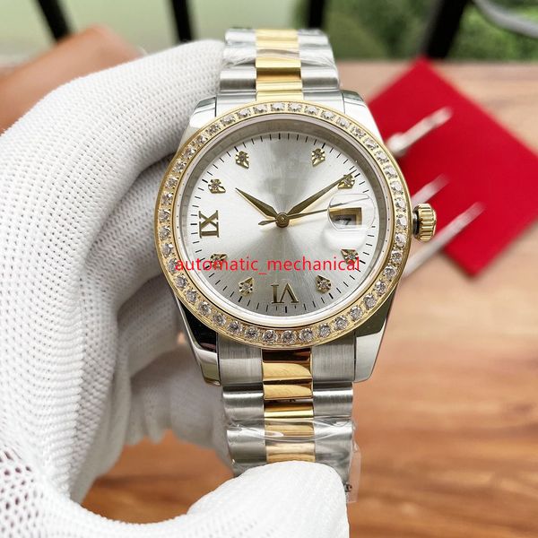 multiple styles mens watch u1 factory 41mm 126300 diamond bezel stainless steel automatic mechanical 904l sapphire luxury wristwatches ar295, Slivery;brown
multiple styles mens watch u1 factory 41mm 126300 diamond bezel stainless steel automatic mechanical 904l sapphire luxury wristwatches ar295, Slivery;brown