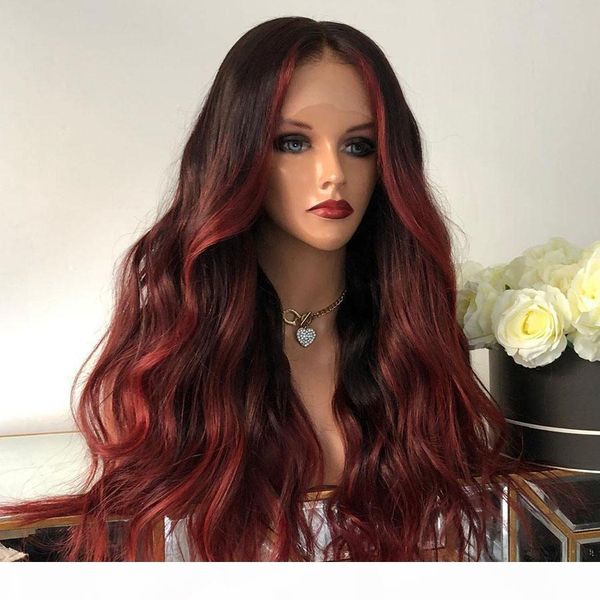 ombre 1b red 13x6 фронт шнурок человеческих волос для чернокожих женщин 180density pre щипковых индийских 360 кружева фронтальной парики отб, Black 
ombre 1b red 13x6 фронт шнурок человеческих волос для чернокожих женщин 180density pre щипковых индийских 360 кружева фронтальной парики отб, Black