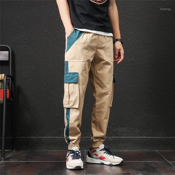 autumn fashion color block cargo pants men streetwear clothing plus size tactical pants elastic waist trousers1, Black
autumn fashion color block cargo pants men streetwear clothing plus size tactical pants elastic waist trousers1, Black