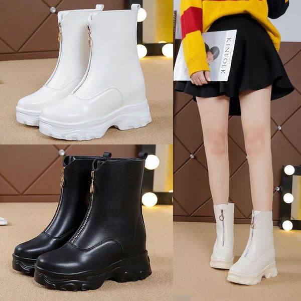 boots women new 2020 shoes round toe zipper luxury designer rock autumn fashion ladies low mid calf rubber mid-calf lolita, Black
boots women new 2020 shoes round toe zipper luxury designer rock autumn fashion ladies low mid calf rubber mid-calf lolita, Black