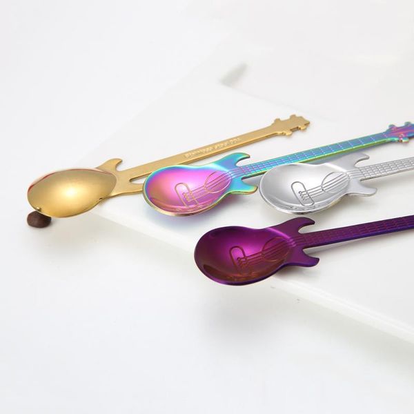 1pcs guitar set stainless steel dessert ice cream tea spoon coffee accessories flatware drinking tools q1221
1pcs guitar set stainless steel dessert ice cream tea spoon coffee accessories flatware drinking tools q1221