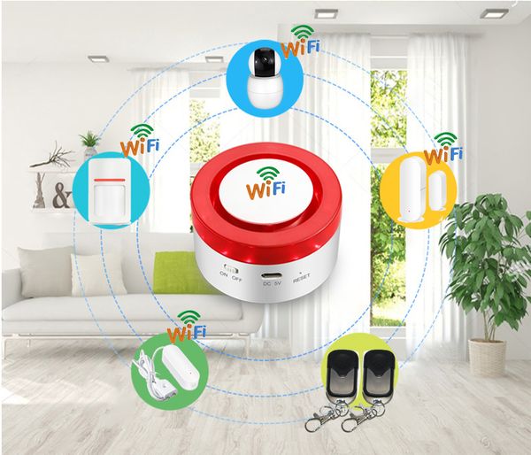 hipping wifi smart strobe siren work with tuya door sensor pir water detecter compatible w alexa google home tuyasmart smar tlife app
hipping wifi smart strobe siren work with tuya door sensor pir water detecter compatible w alexa google home tuyasmart smar tlife app