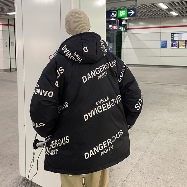 2021 new new winter with loose hoodie large couple personality street hip-hop tide cotton jacket letters male students ox4x, Black
2021 new new winter with loose hoodie large couple personality street hip-hop tide cotton jacket letters male students ox4x, Black