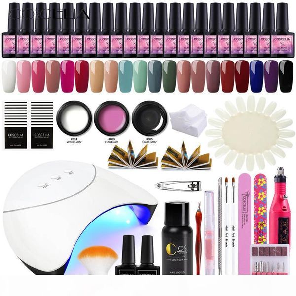 coscelia uv lamp gel varnish manicure set for nail art deconations accessions kit of nail gel polish full tools kits
coscelia uv lamp gel varnish manicure set for nail art deconations accessions kit of nail gel polish full tools kits