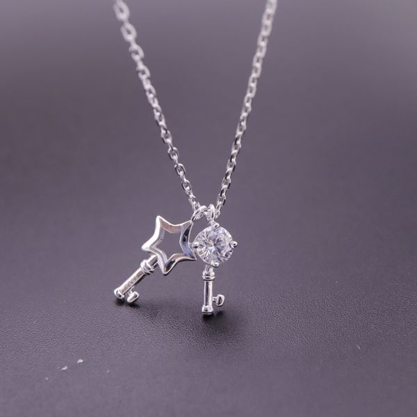 hengsheng s925 silver cross-border one product dropshipping star key fashion korean style simple zircon necklace womens pendant
hengsheng s925 silver cross-border one product dropshipping star key fashion korean style simple zircon necklace womens pendant
