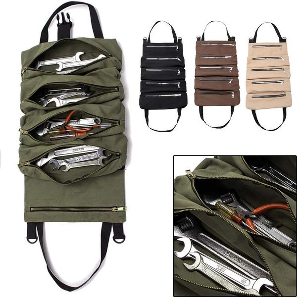 car tool roll up bags roll tool multi-purpose canvas storage pouch tools tote sling holder back seat organizer
car tool roll up bags roll tool multi-purpose canvas storage pouch tools tote sling holder back seat organizer