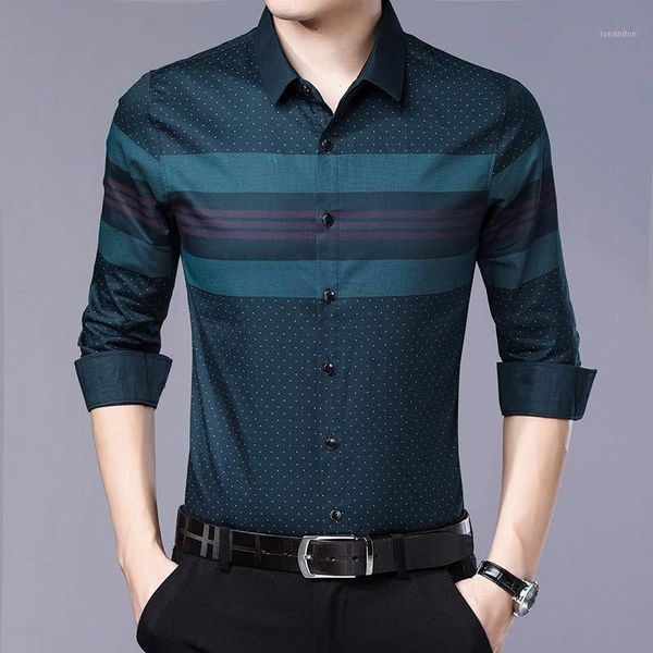 men's casual shirts 2021 social long sleeve striped designer men slim fit vintage fashions men's shirt man dress jersey clothing 3, White;black
men's casual shirts 2021 social long sleeve striped designer men slim fit vintage fashions men's shirt man dress jersey clothing 3, White;black