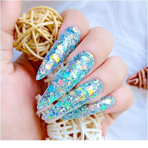 12bottle/lot acrylic powder mixed hexagon colorful symphony sequins for body face pigment holographic nail art powder du qylfge, Silver;gold
12bottle/lot acrylic powder mixed hexagon colorful symphony sequins for body face pigment holographic nail art powder du qylfge, Silver;gold