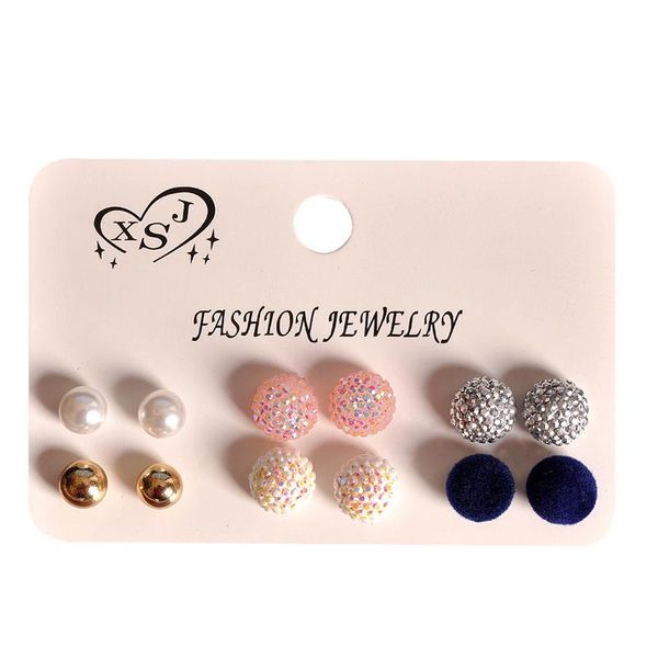 new fashion women accessories wholesale girls party pearl ear studs beautiful mix-and-match 6pairs /set earrings christmas gifts, Golden;silver
new fashion women accessories wholesale girls party pearl ear studs beautiful mix-and-match 6pairs /set earrings christmas gifts, Golden;silver
