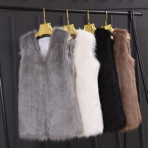 plus size 3xl winter sleeveless slim vest jackets coat fashion faux fur women ladies outerwear waistcoat black gray
plus size 3xl winter sleeveless slim vest jackets coat fashion faux fur women ladies outerwear waistcoat black gray