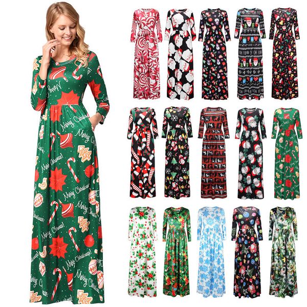 plus size christmas dress women long sleeve o-neck print winter christmas party dress fashion cartoon long dress femme vestidos 201125, Black;gray
plus size christmas dress women long sleeve o-neck print winter christmas party dress fashion cartoon long dress femme vestidos 201125, Black;gray