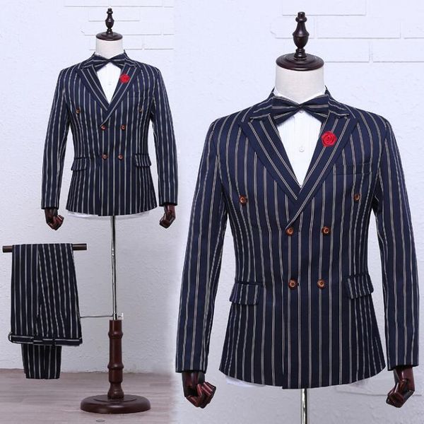 men's suits & blazers blazer men formal dress latest coat pant designs suit stripe homme terno masculino fashion marriage wedding for, White;black
men's suits & blazers blazer men formal dress latest coat pant designs suit stripe homme terno masculino fashion marriage wedding for, White;black