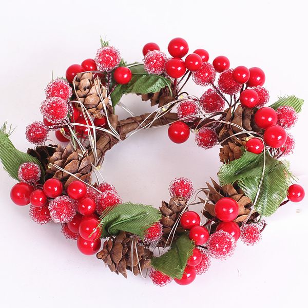 new christmas wreath with battery powered led light string front door hanging garland holiday home decorations
new christmas wreath with battery powered led light string front door hanging garland holiday home decorations