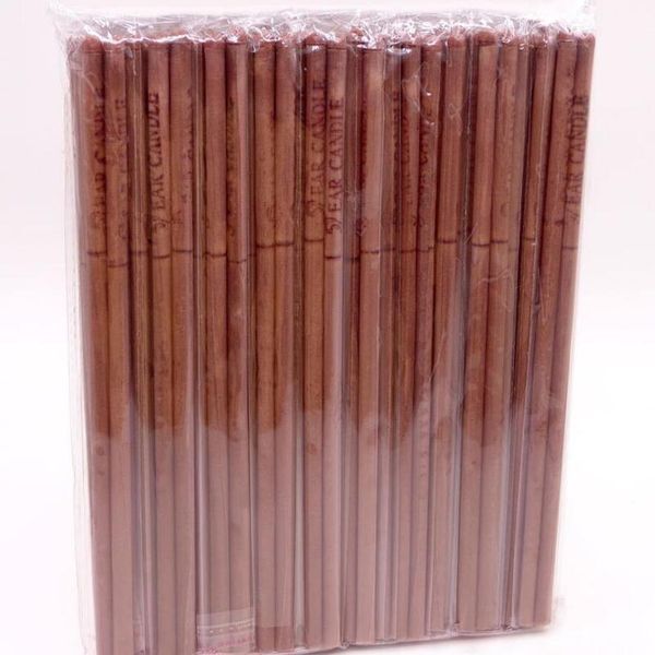 100pcs/set brown ear cleaner wax removal ear candles treatment care healthy hollow cone has earp jllsho
100pcs/set brown ear cleaner wax removal ear candles treatment care healthy hollow cone has earp jllsho