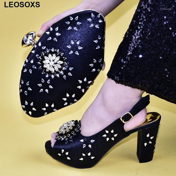 dress shoes fashion shoe and bag set for party in women high heels super (8cm-up) wholesale 2021 wedding matching1, Black
dress shoes fashion shoe and bag set for party in women high heels super (8cm-up) wholesale 2021 wedding matching1, Black
