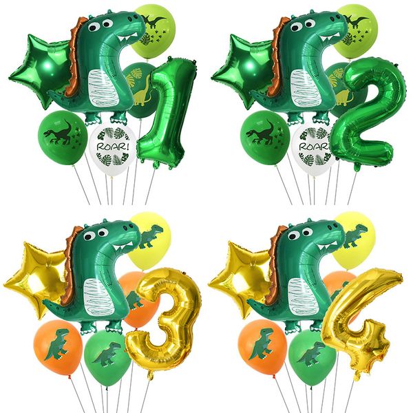 7pcs balloon dinosaur kids foil number balloons jungle birthday party decorations globos
7pcs balloon dinosaur kids foil number balloons jungle birthday party decorations globos