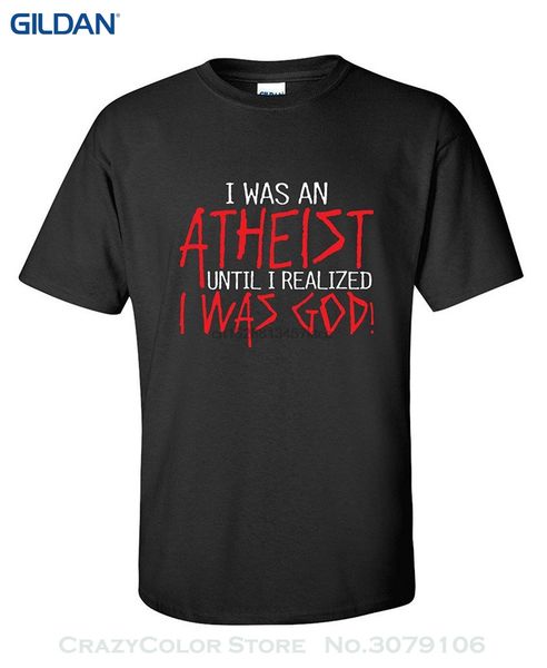 100% cotton t shirts brand clothing tees i was an atheist until i realized i was god funny t shirt sport hooded sweatshirt hoodie
100% cotton t shirts brand clothing tees i was an atheist until i realized i was god funny t shirt sport hooded sweatshirt hoodie