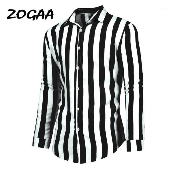 men's casual shirts zogaa 2021 men's long sleeve striped shirt trendy trend men shirts1, White;black
men's casual shirts zogaa 2021 men's long sleeve striped shirt trendy trend men shirts1, White;black