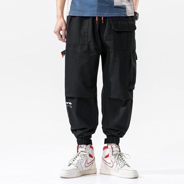 spring and autumn 2020 new ins brand hong kong style large pocket overalls loose men's casual pants, Black
spring and autumn 2020 new ins brand hong kong style large pocket overalls loose men's casual pants, Black